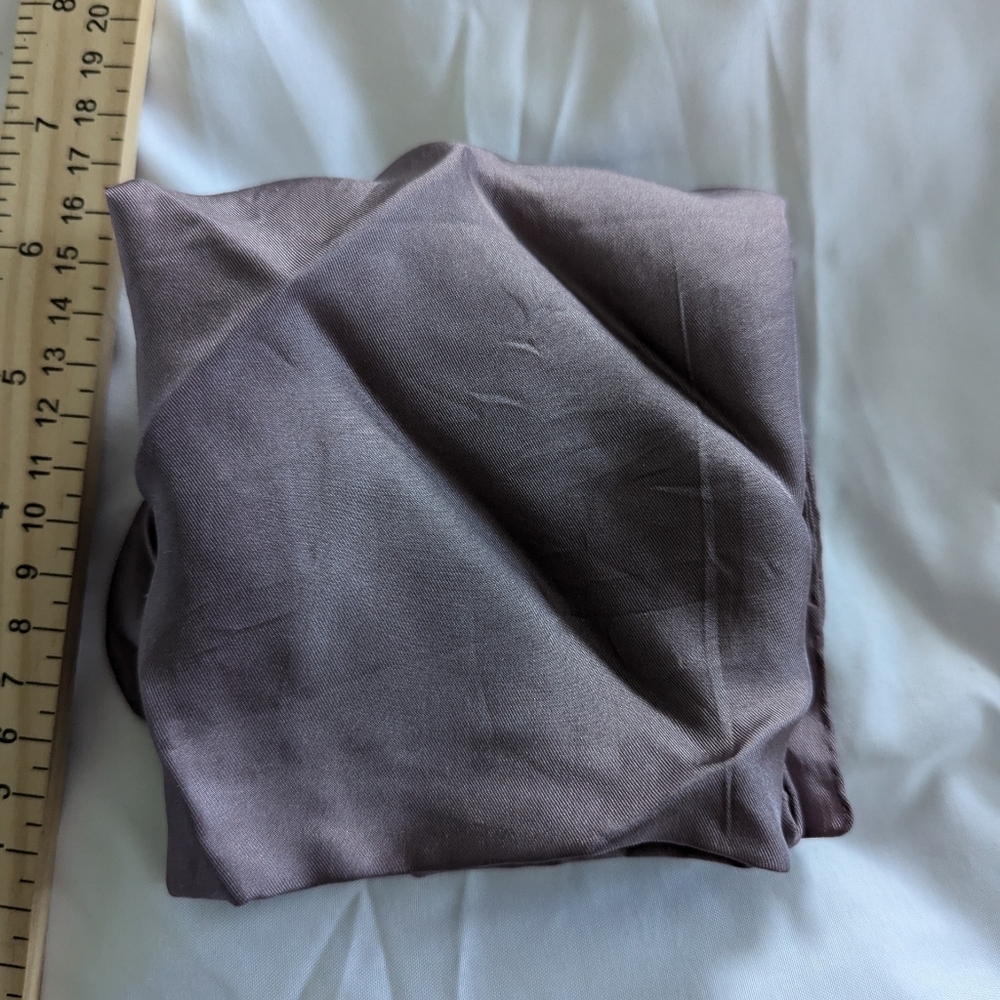 Lavender Vintage Silk Gentlemen's Handkerchief pocket square lavender